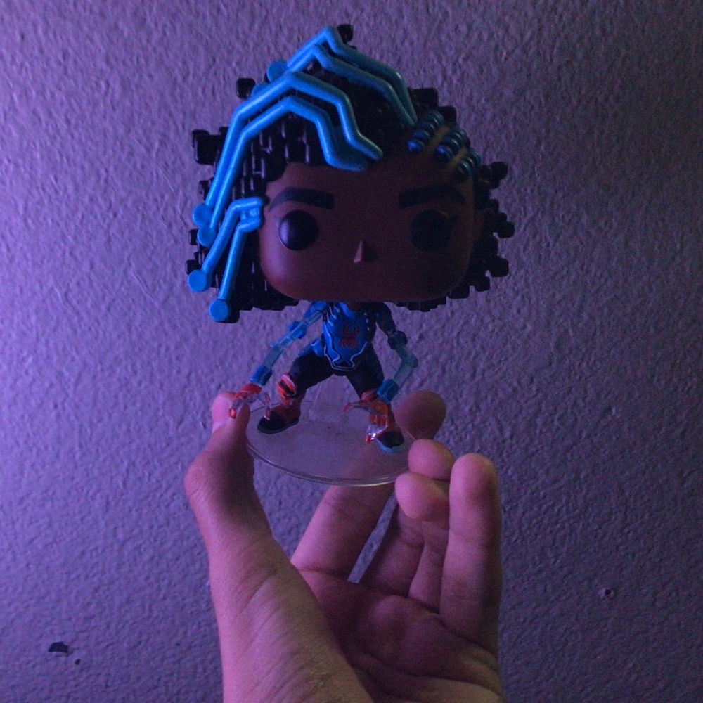 Funko Pop! Spider-Byte (No Box) Spider-Man: Across the Spider-Verse